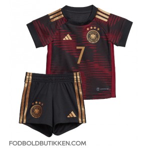 Tyskland Kai Havertz #7 Udebanetrøje Børn VM 2022 Kortærmet (+ Korte bukser)